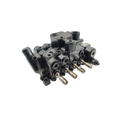 フォークリフトの予備品のFG25T3 22N57-30241のための油圧4つのスプールの制御弁のアッセンブリ